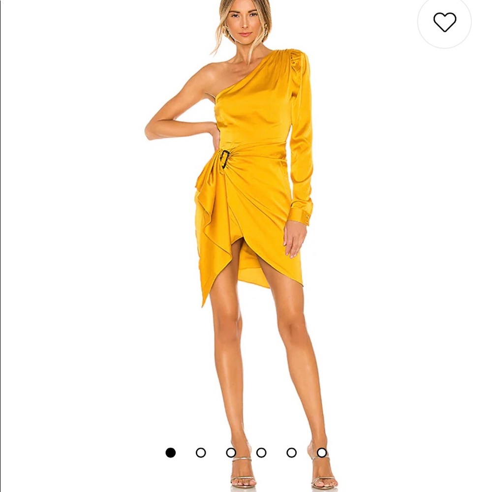 Loves and Friends Yellow Cocktail Dress - Size Small